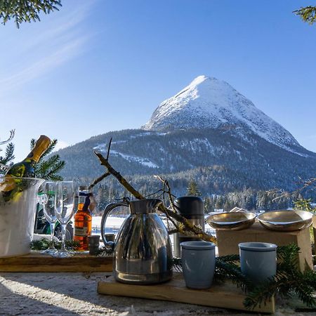 Ferienwohnung Alpineas Leutasch Exterior foto